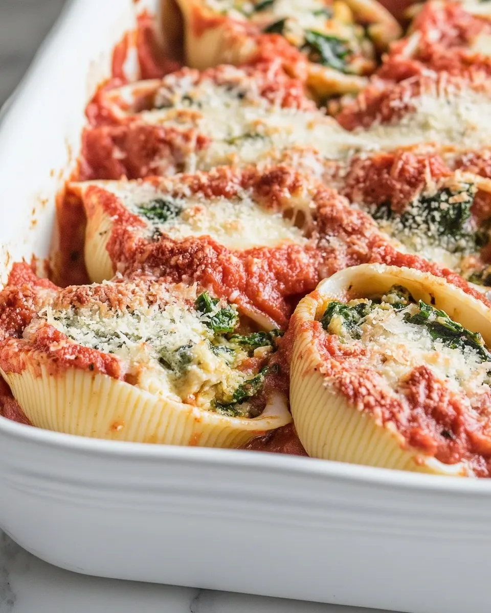 Easy Low Fat Stuffed Shells picture