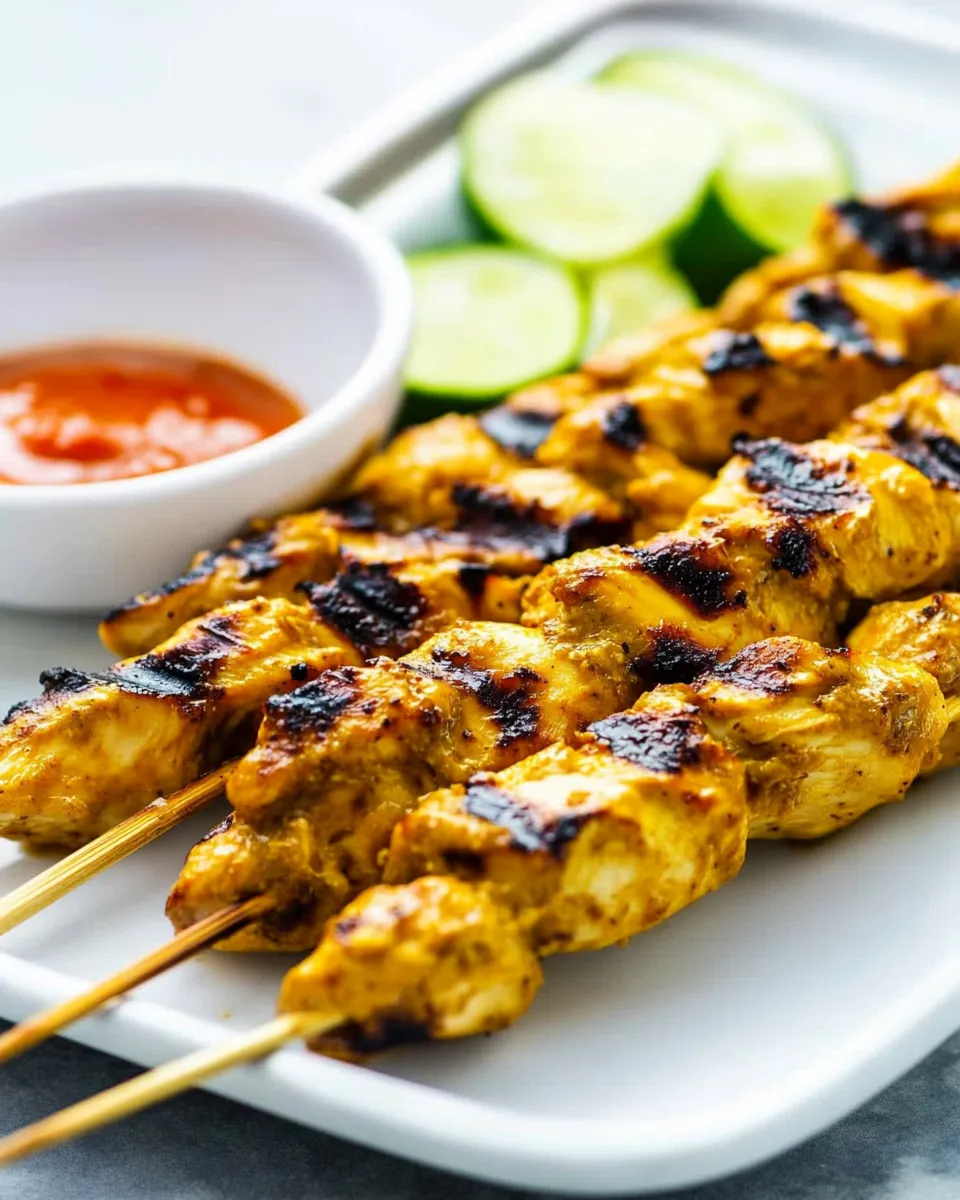 Easy Malaysian Chicken Satay recipe photo