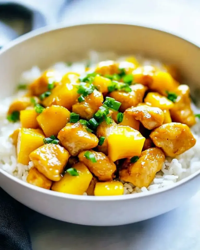 Homemade Mango Chicken Recipe photo