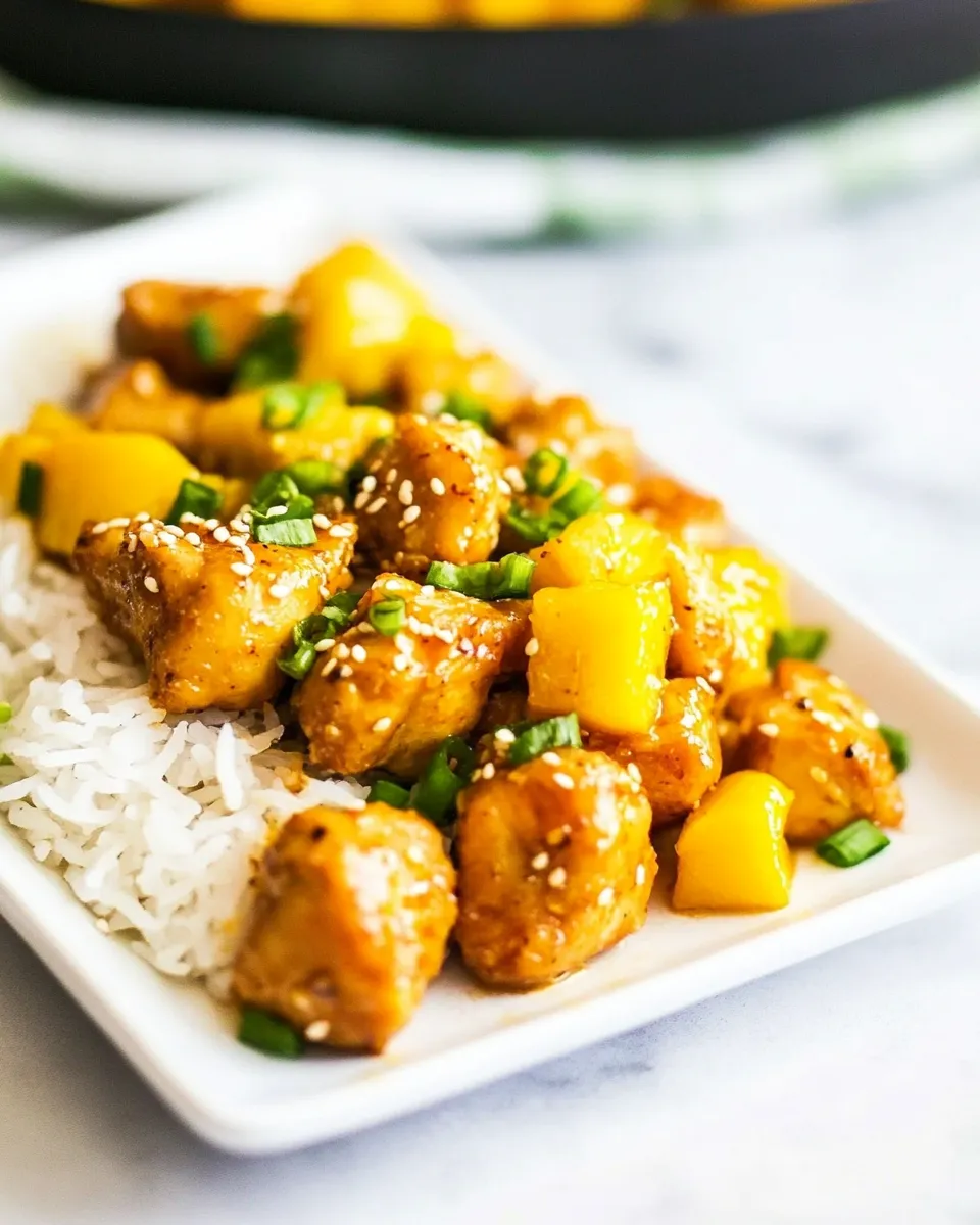 Classic Mango Chicken Recipe image