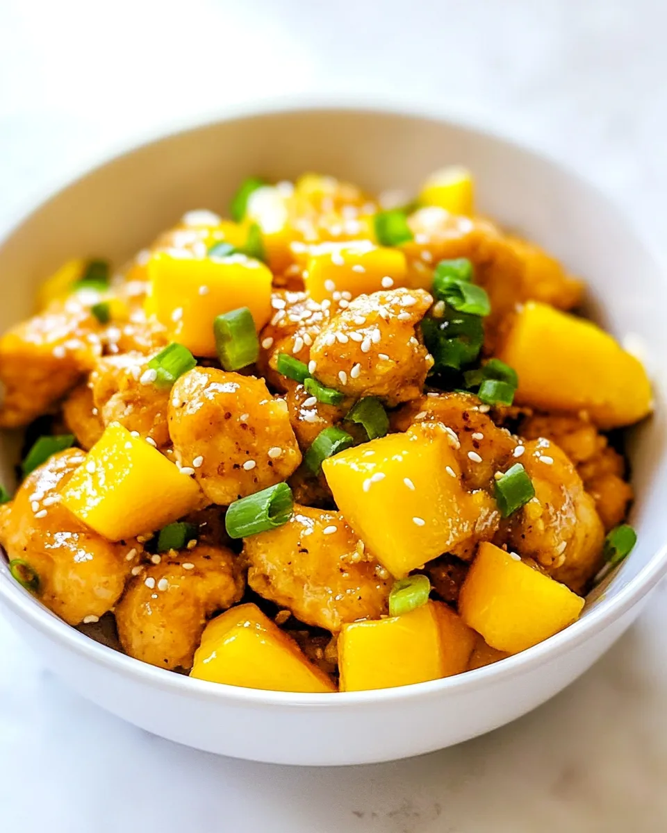 Easy Mango Chicken Recipe recipe photo