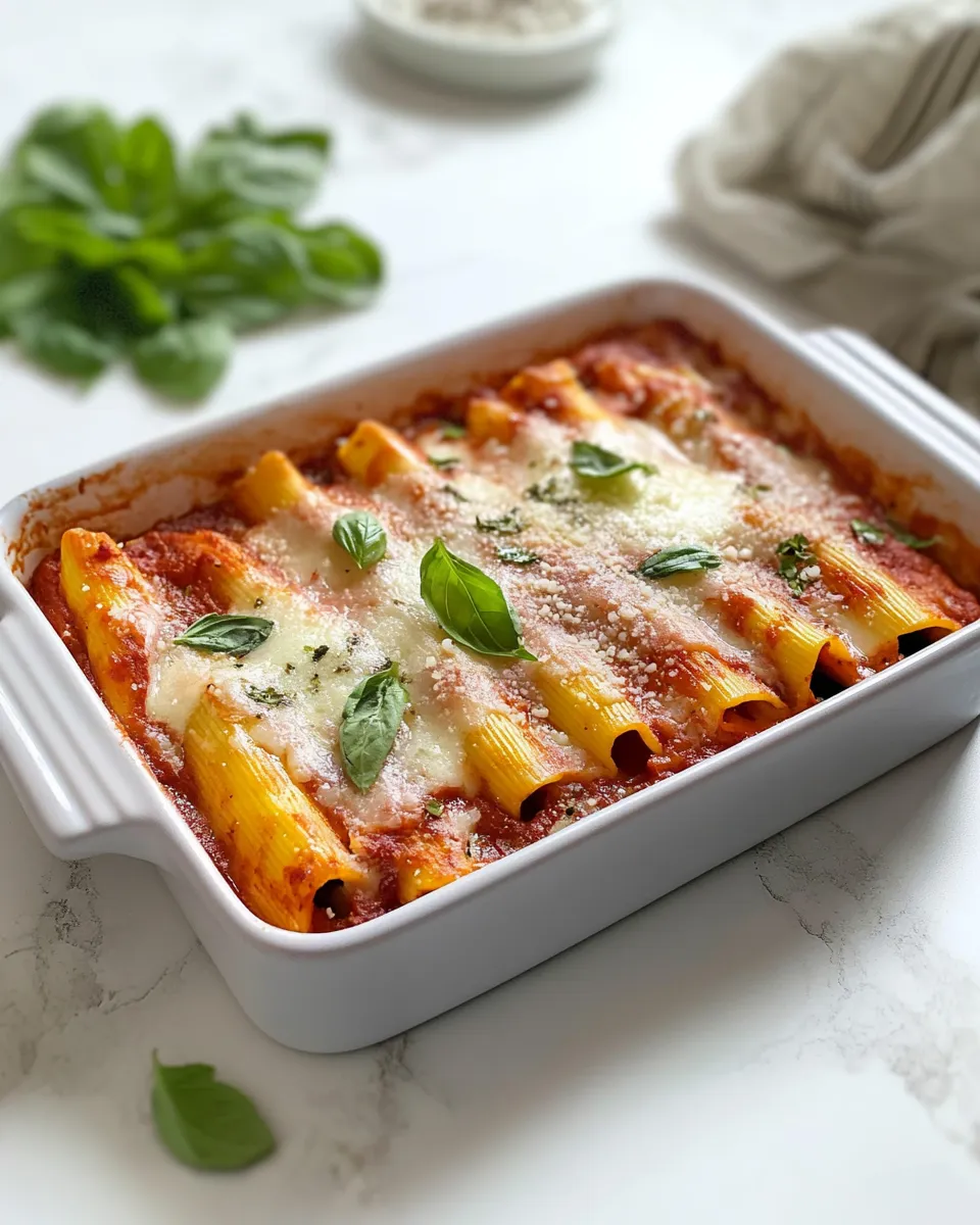 Classic Manicotti Shells image