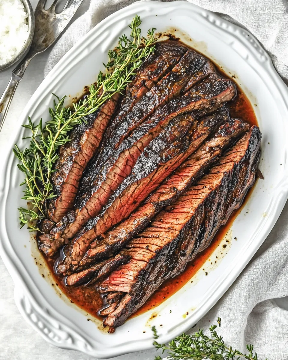 Homemade Marinade for Flank Steak recipe photo