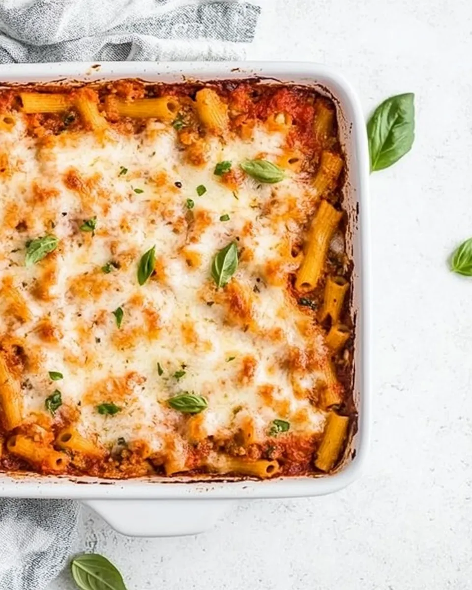 Homemade Meatless Baked Ziti photo