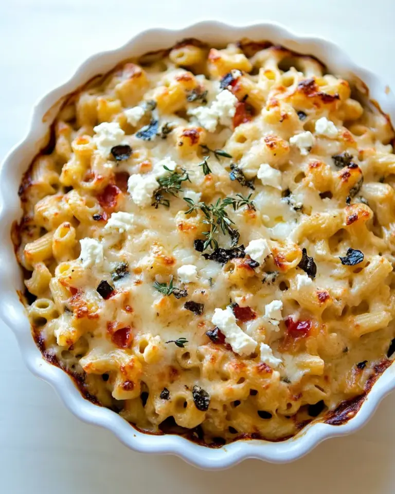Homemade Mediterranean Macaroni and Cheese photo