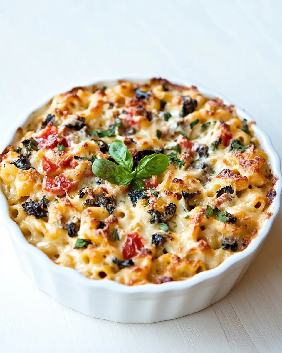 Classic Mediterranean Macaroni and Cheese image
