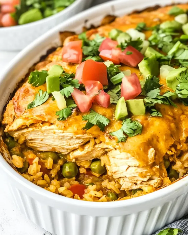 Homemade Mexican Chicken & Rice Cobbler photo