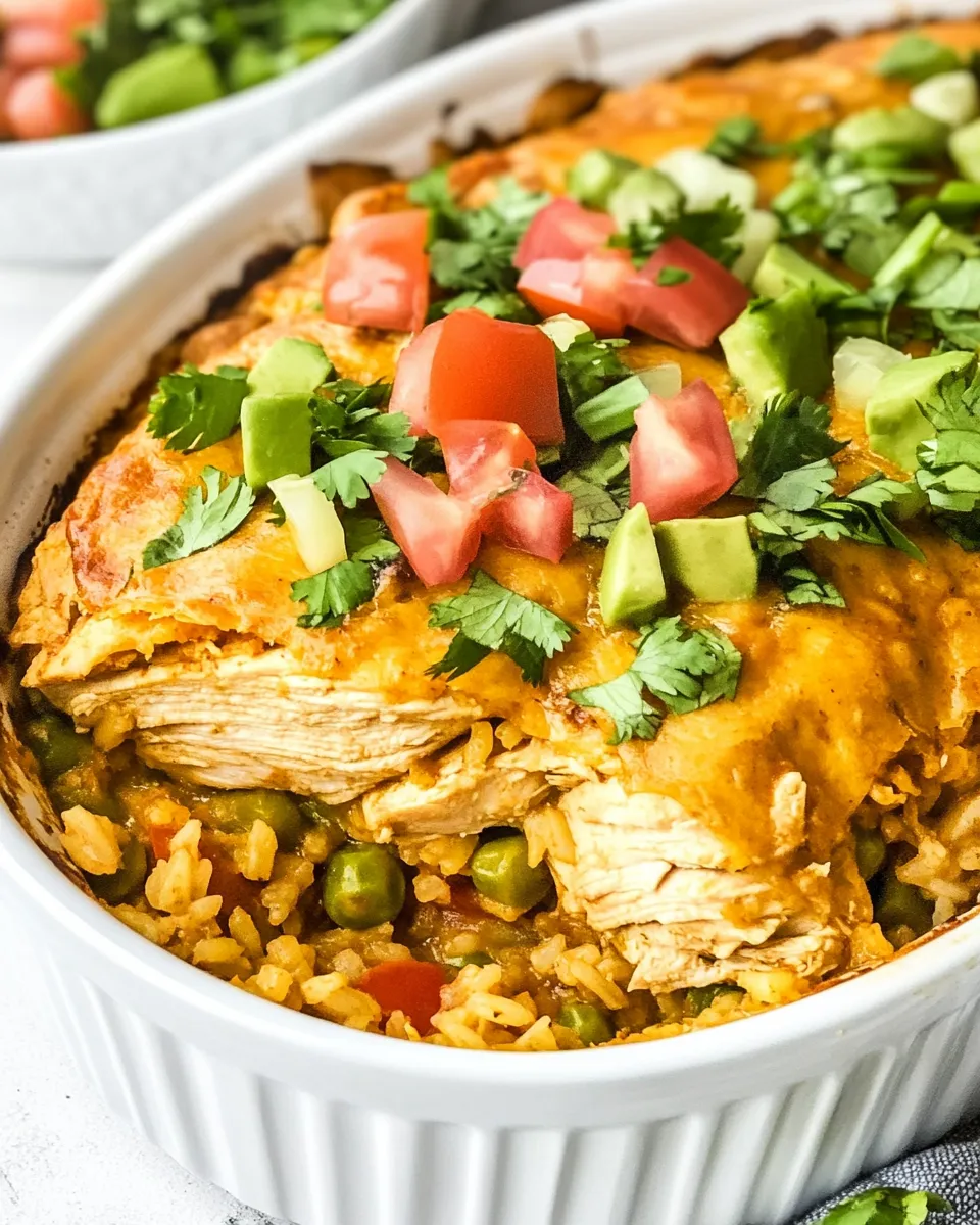 Homemade Mexican Chicken & Rice Cobbler photo