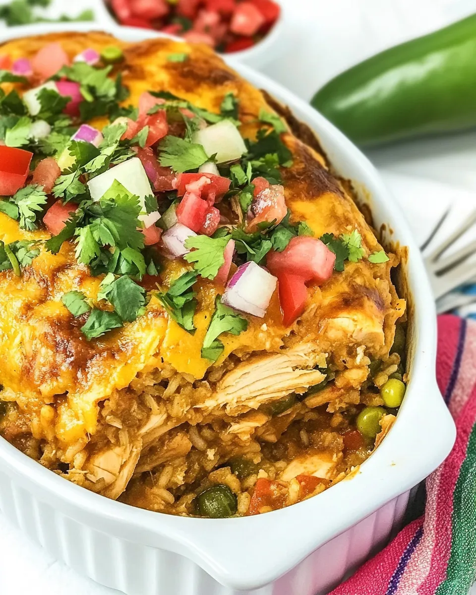 Classic Mexican Chicken & Rice Cobbler image