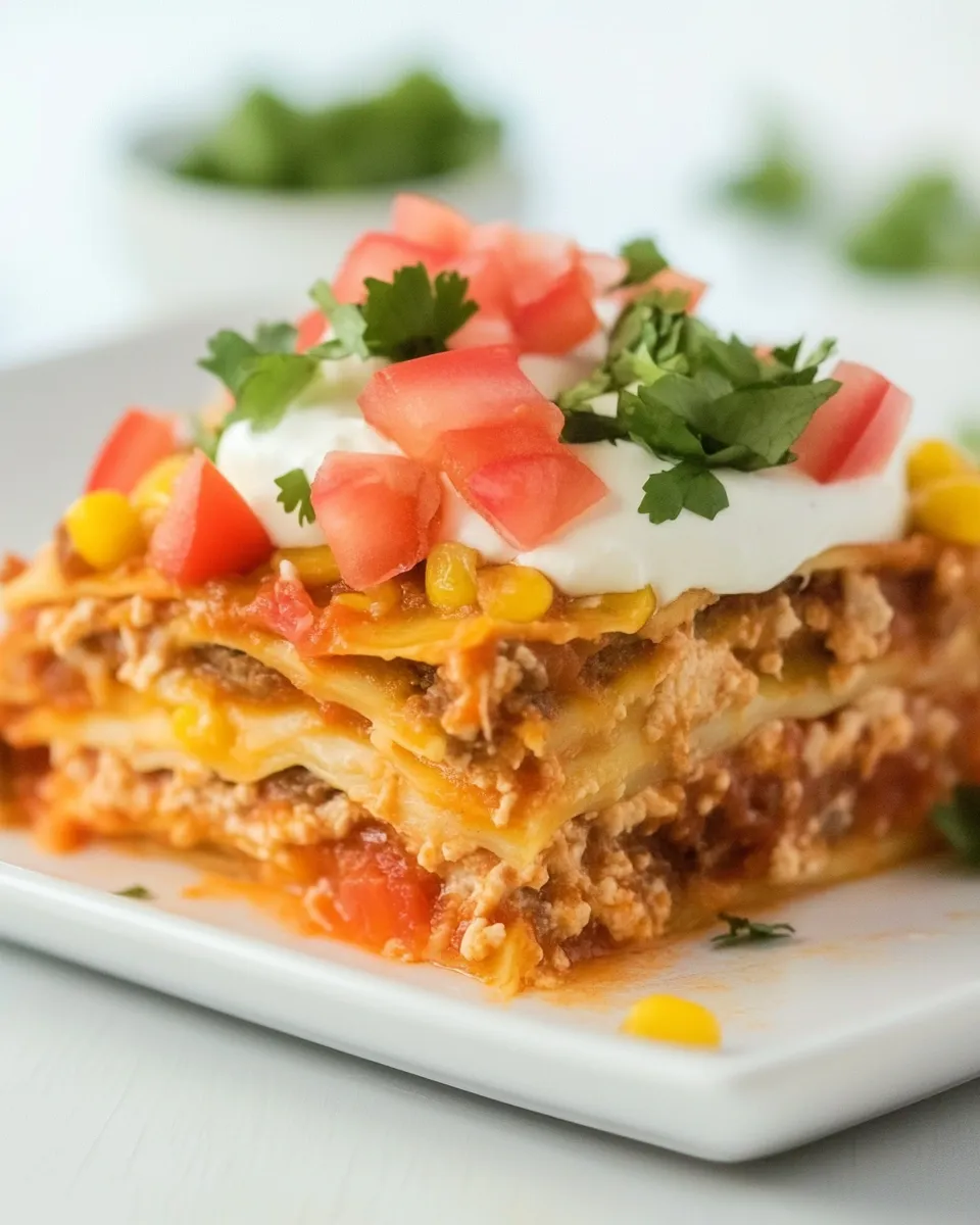 Sweet Mexican Lasagna image