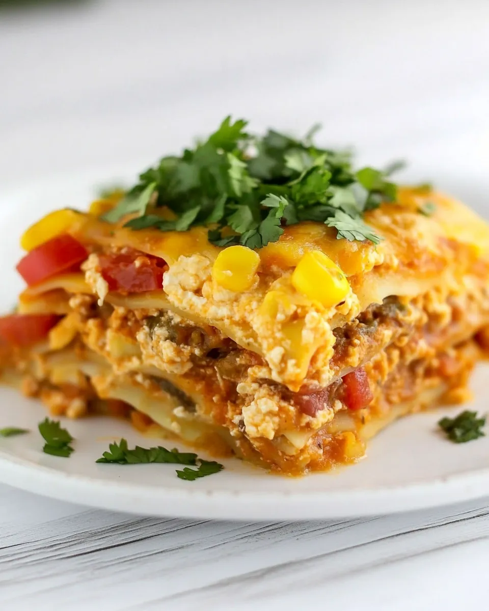 Homemade Mexican Lasagna recipe photo
