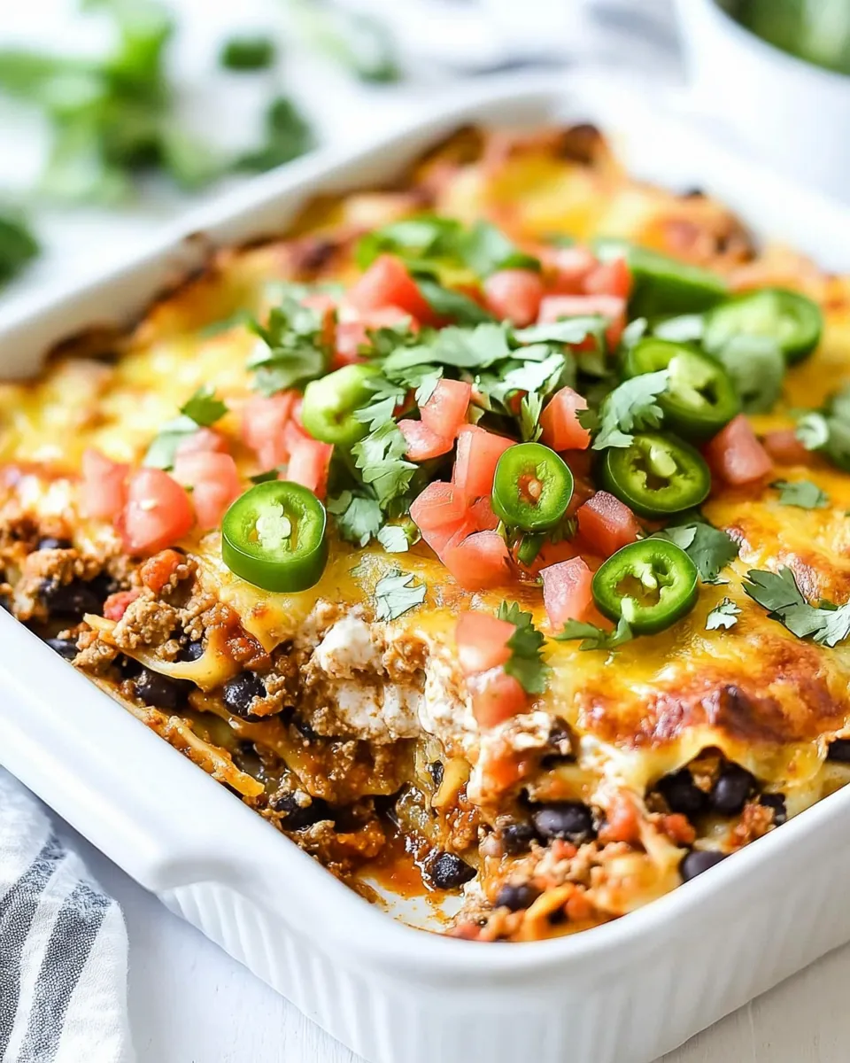 Classic Mexican Lasagna with Tortillas image