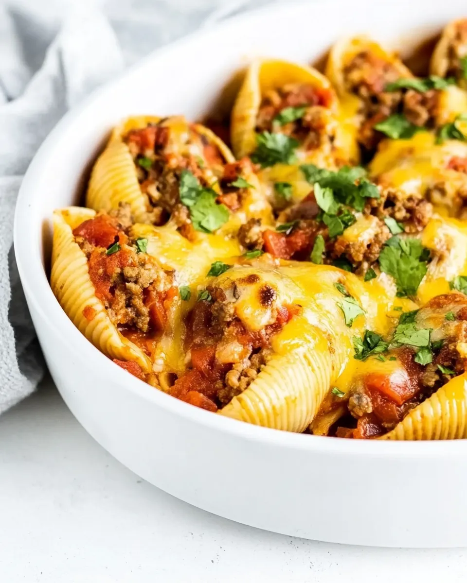 Classic Mexican Stuffed Shells (Taco Stuffed Shells) image