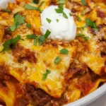 Homemade Mexican Style Lasagna photo