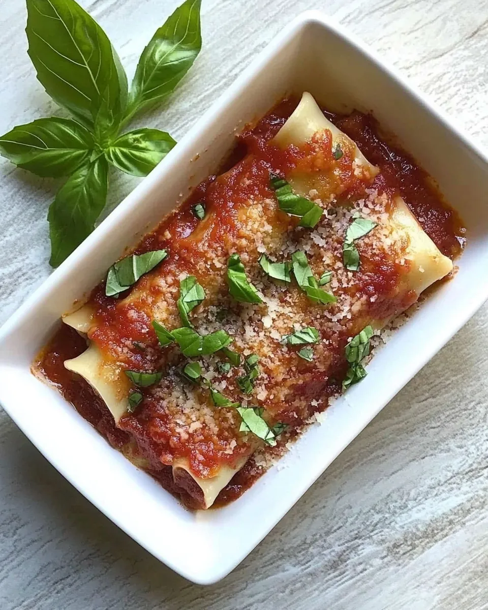 Easy Mini Cannelloni dish photo