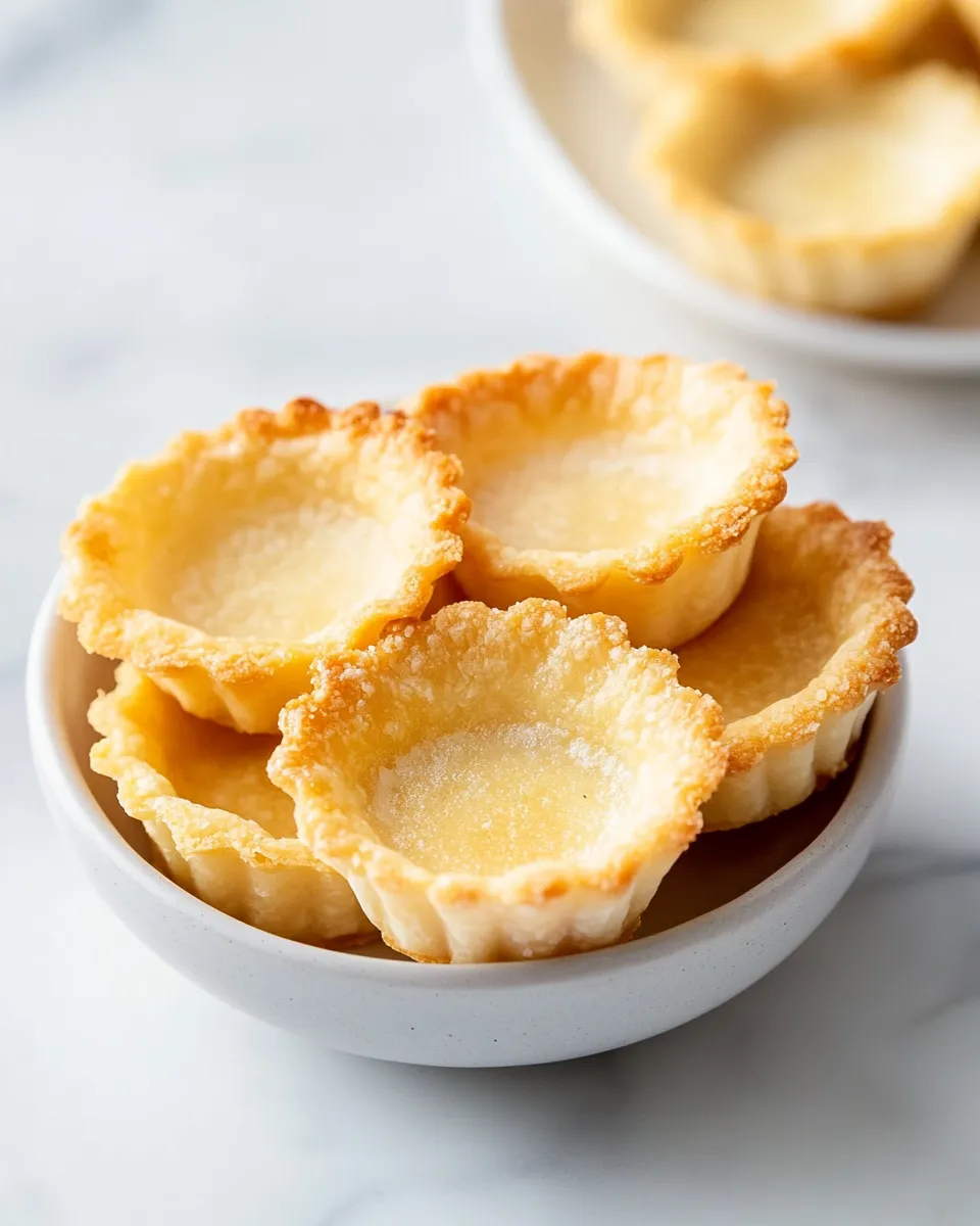 Easy Mini Tart Shells recipe photo