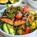 Homemade Mojo Salmon Bowls recipe photo
