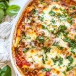 Homemade Mushroom Zucchini Lasagna photo