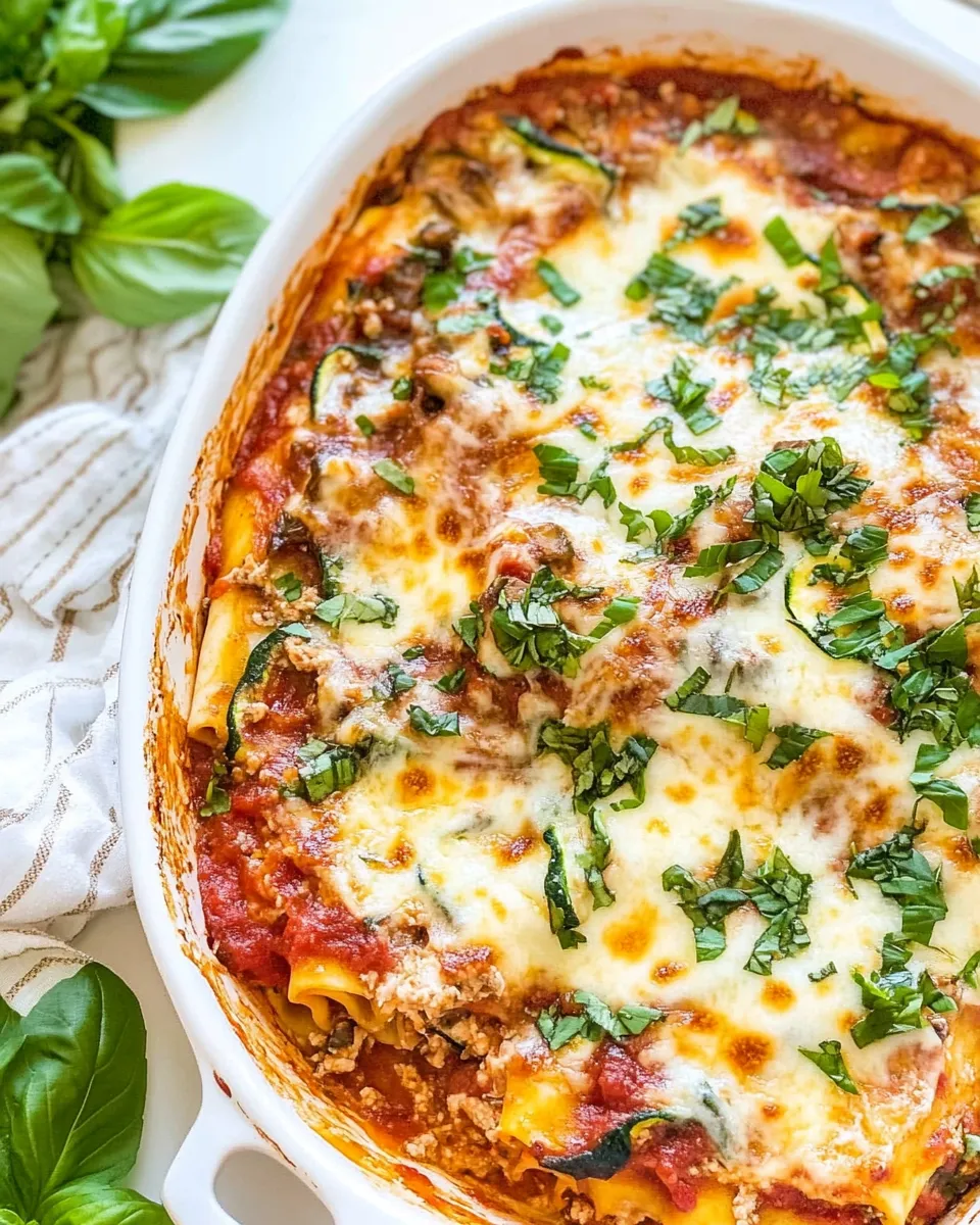 Homemade Mushroom Zucchini Lasagna photo