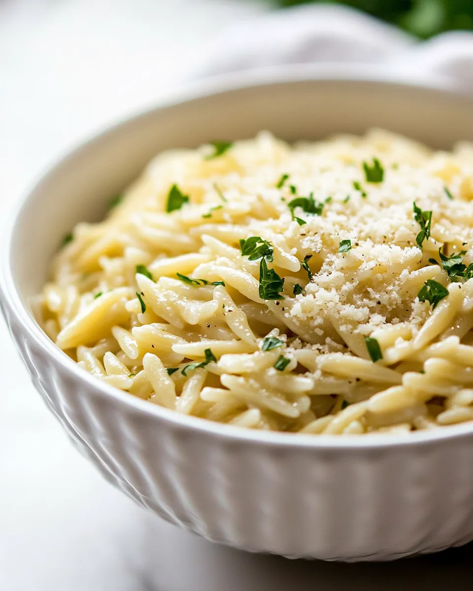 classic My Favorite Easy Parmesan Orzo Side Dish image