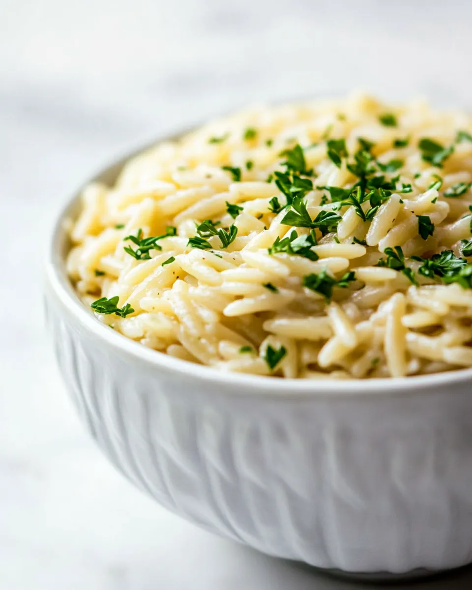 easy My Favorite Easy Parmesan Orzo Side Dish picture