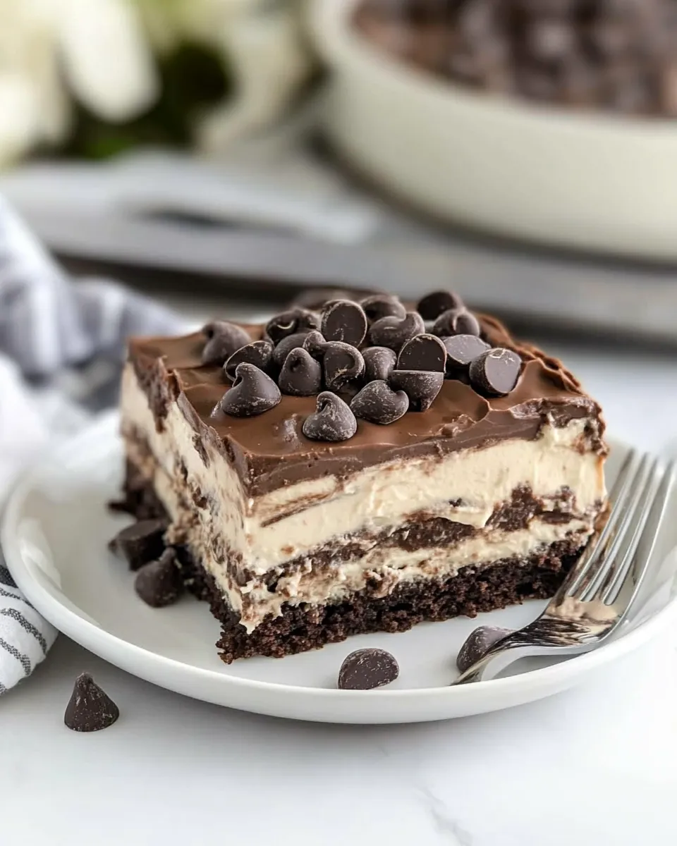 Classic No-Bake Chocolate Lasagna image