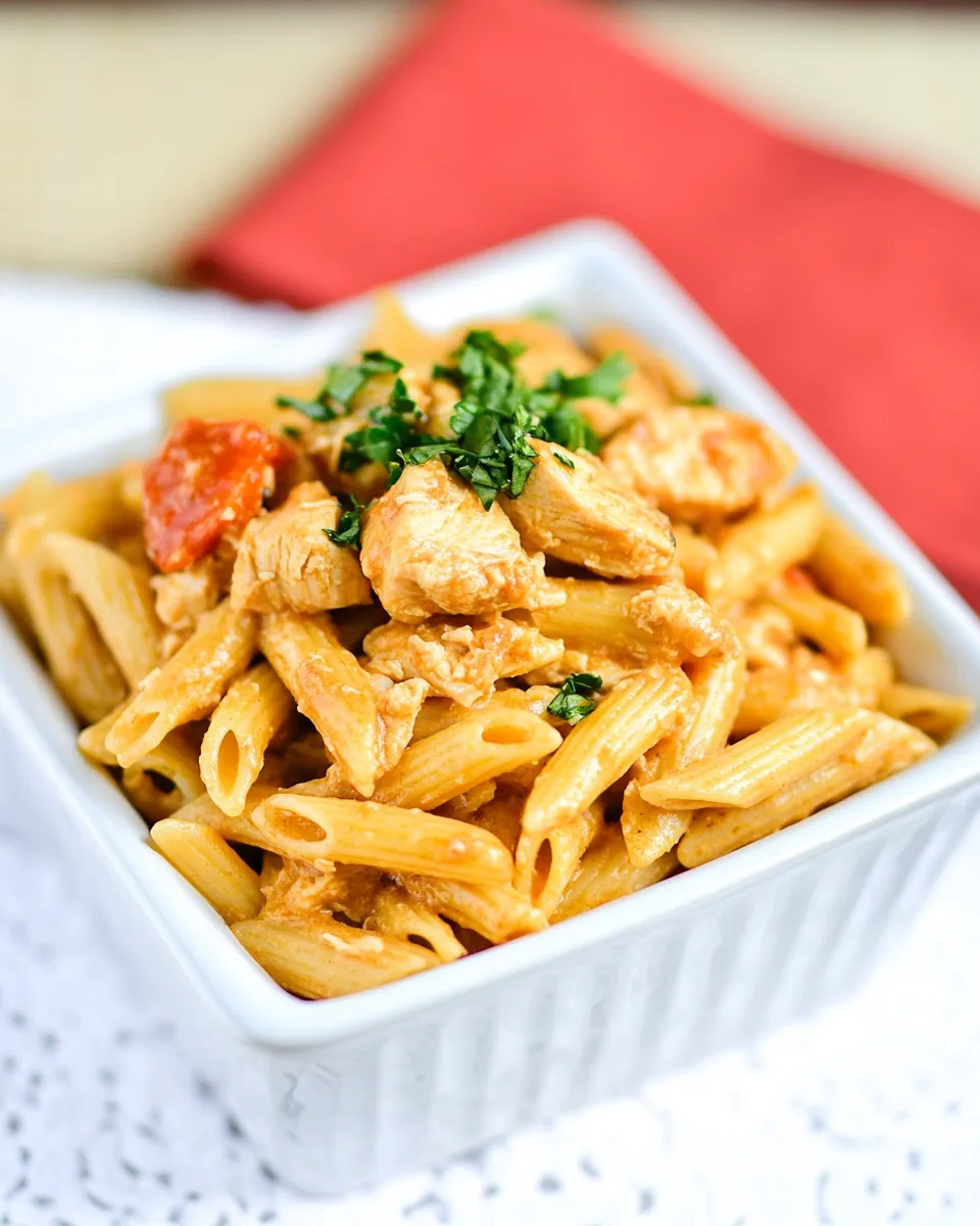 Delicious No-Boil Chicken Penne dish photo