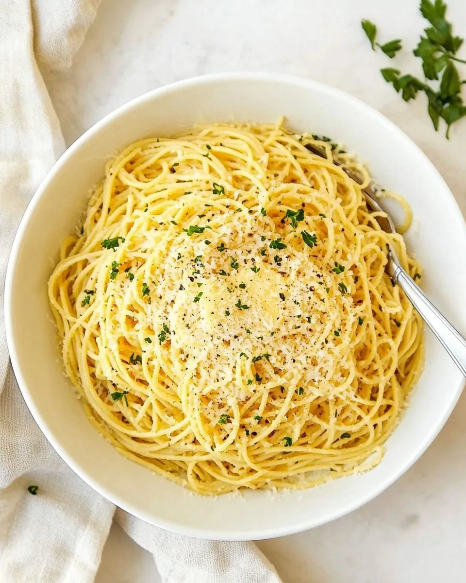 classic Old Spaghetti Factory Browned Butter and Mizithra Cheese image