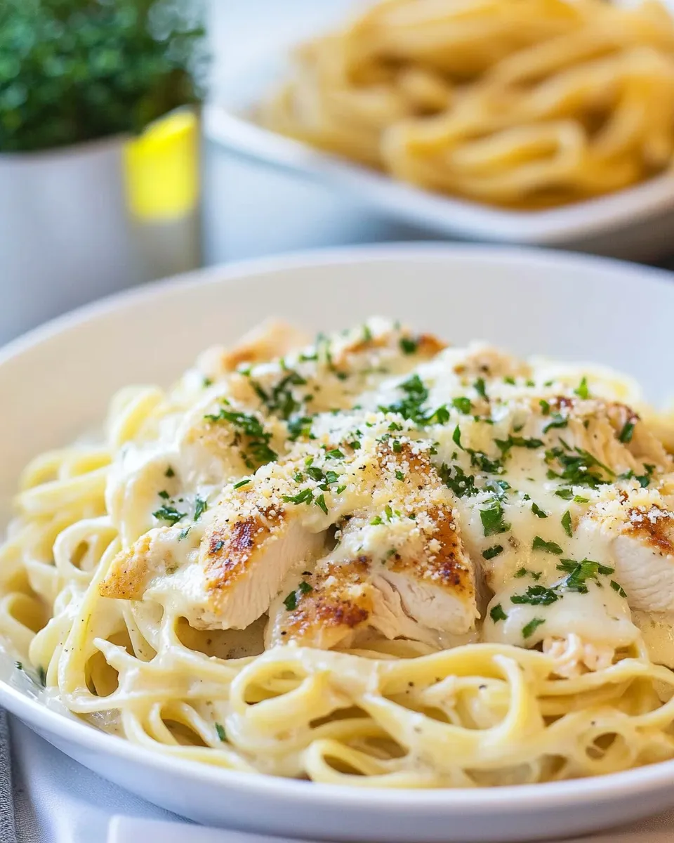 Homemade Olive Garden Chicken Alfredo photo