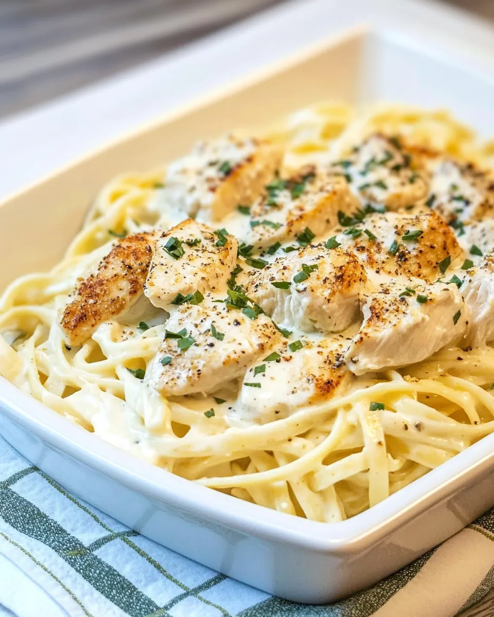 Classic Olive Garden Chicken Alfredo image