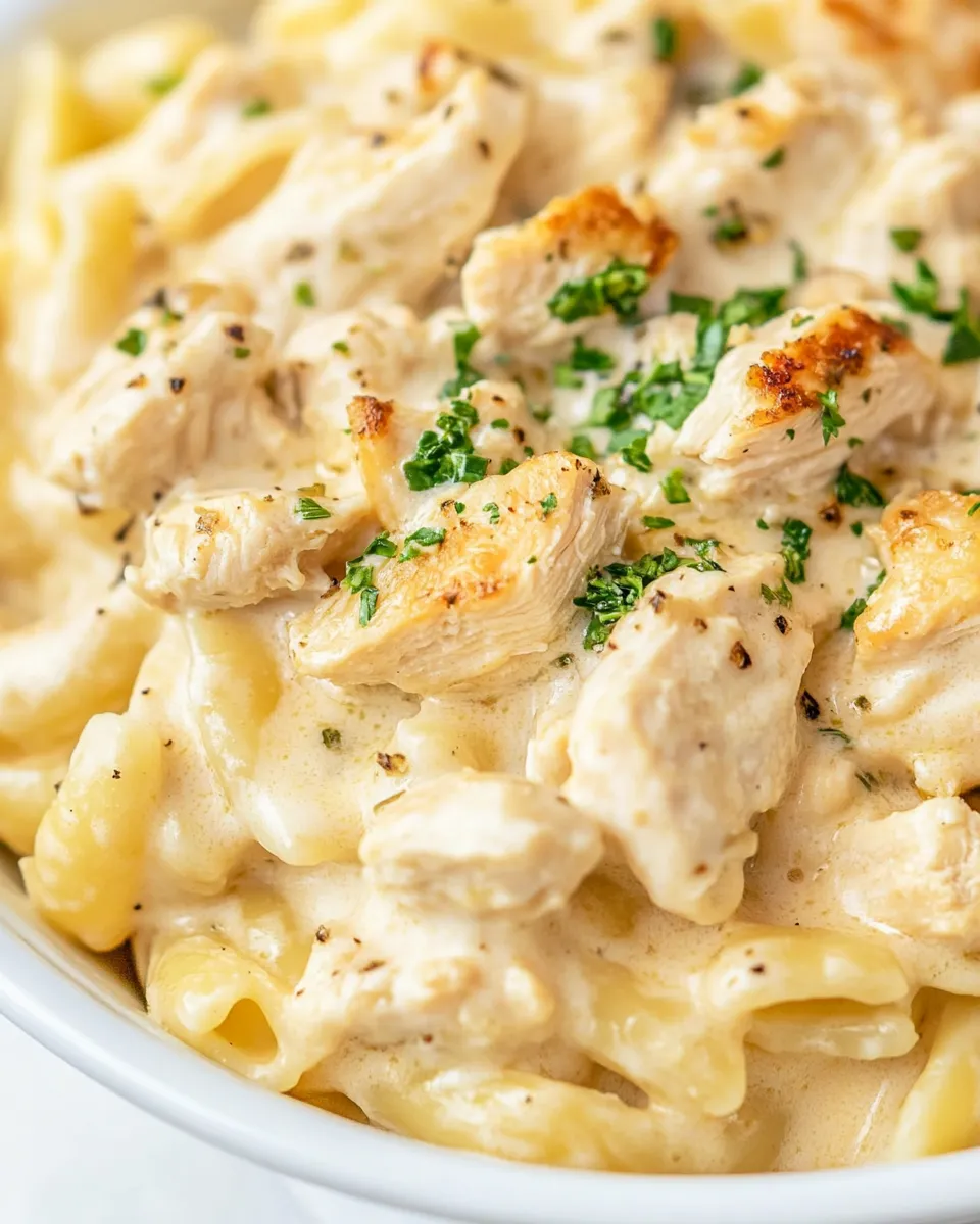 Classic Olive Garden Chicken Pasta recipe photo