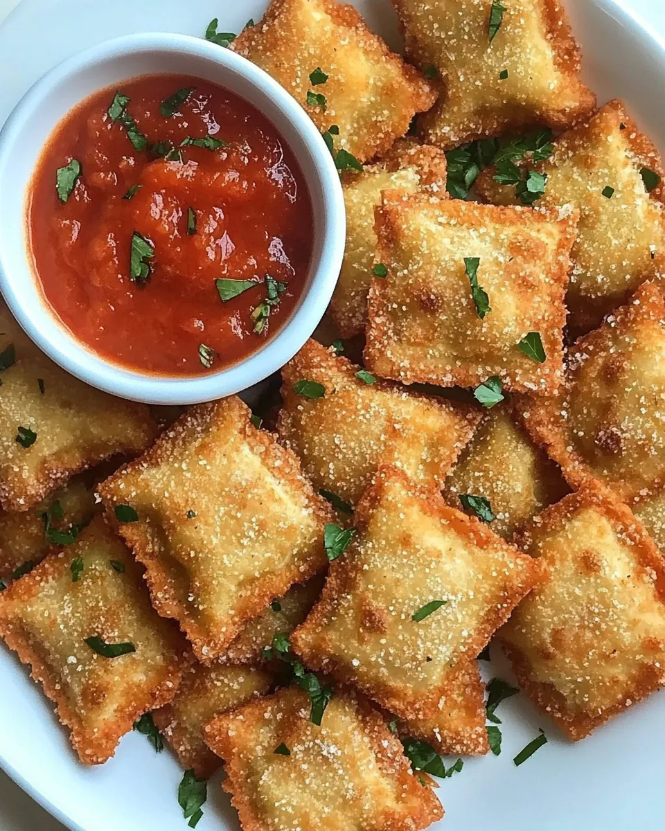Easy Olive Garden Toasted Ravioli recipe photo