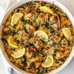 homemade One-Pan Lemon Chicken Orzo photo
