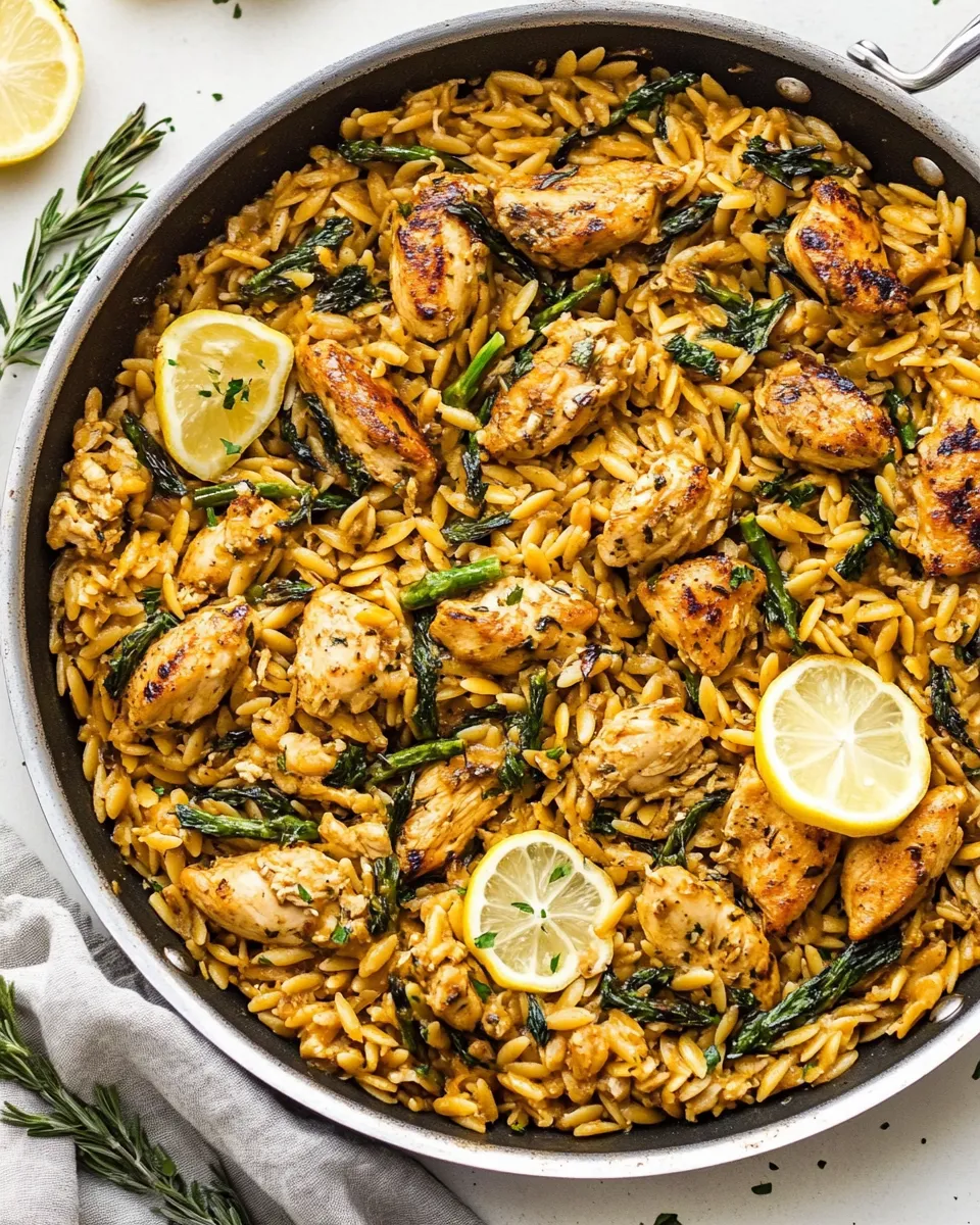 classic One-Pan Lemon Chicken Orzo image