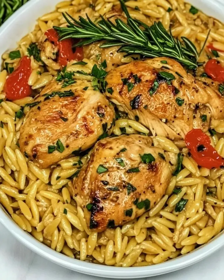Homemade One-Pot Chicken and Orzo photo