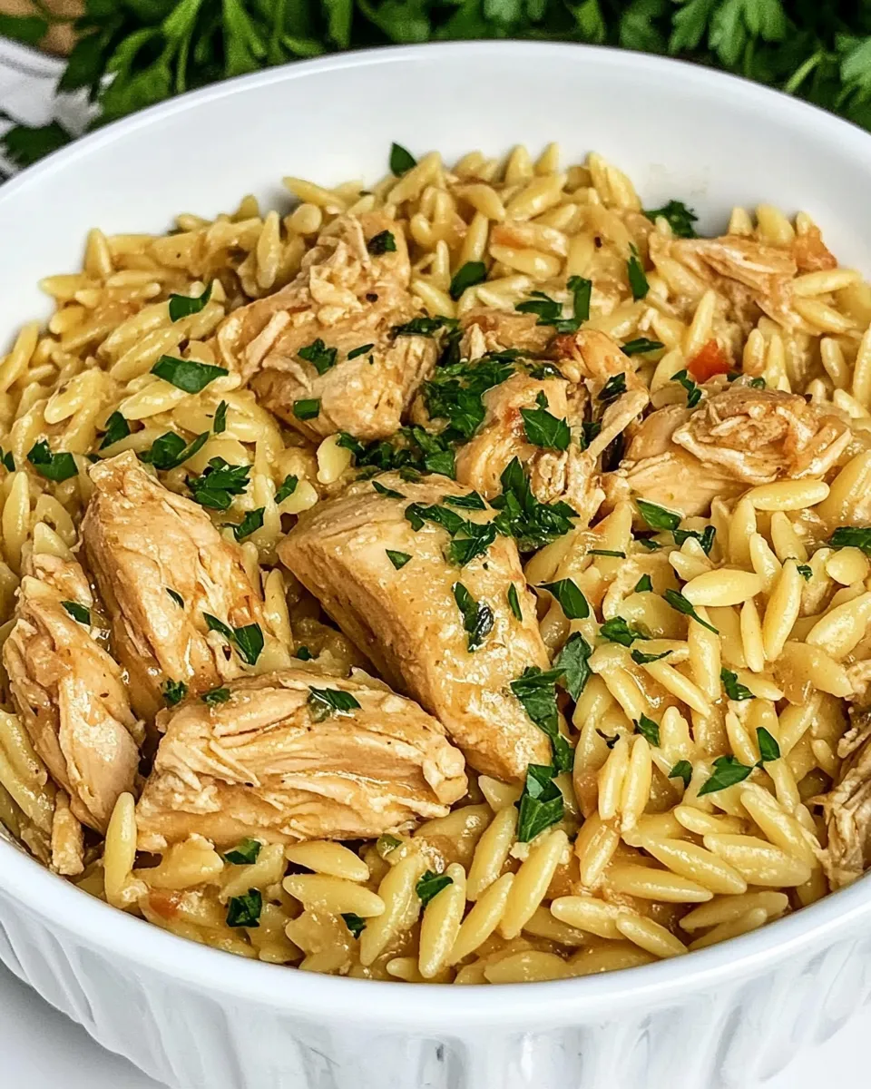 Classic One-Pot Chicken and Orzo image