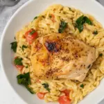 Homemade One-Pot Lemon Chicken and Orzo photo