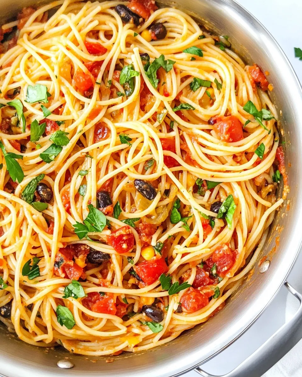 homemade One-Pot Spaghetti Puttanesca photo