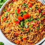 Homemade One Pot Cheesy Taco Orzo photo