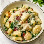 Homemade One Pot Chicken Florentine Gnocchi photo