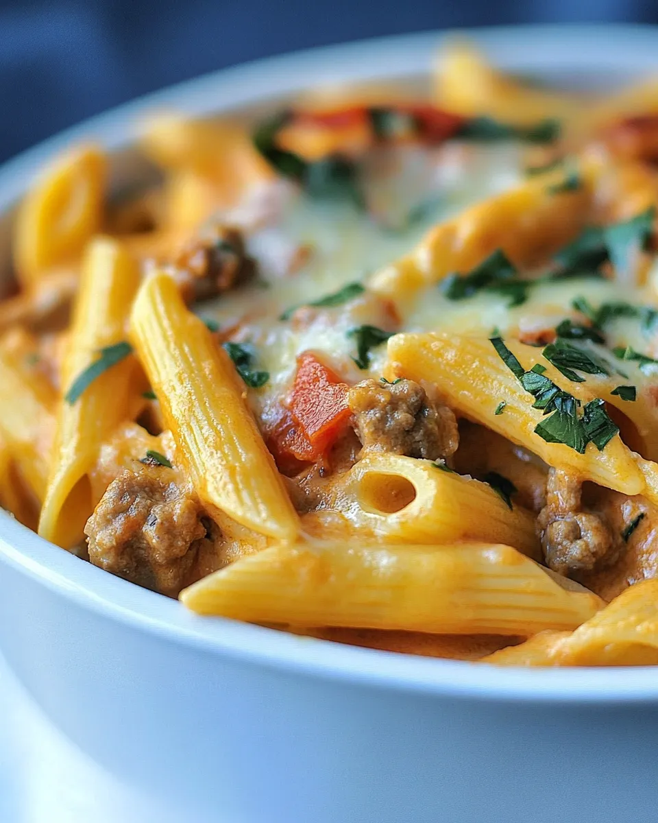 Delicious One Pot Penne Pasta Recipe shot