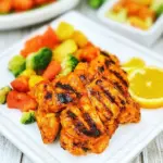 Delicious Orange Buffalo Grilled Chicken recipe photo