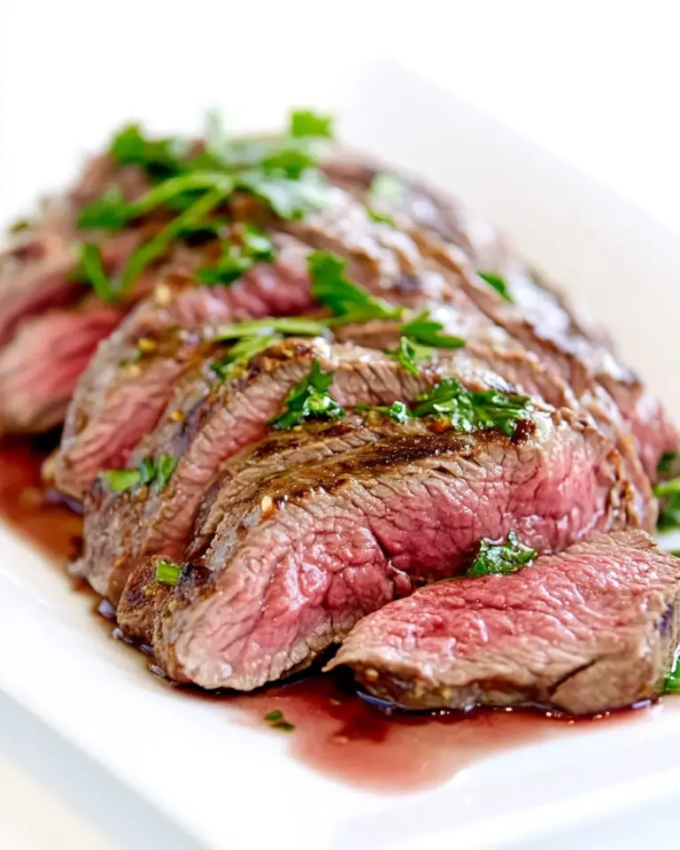 Homemade Orange Ginger Flank Steak recipe photo