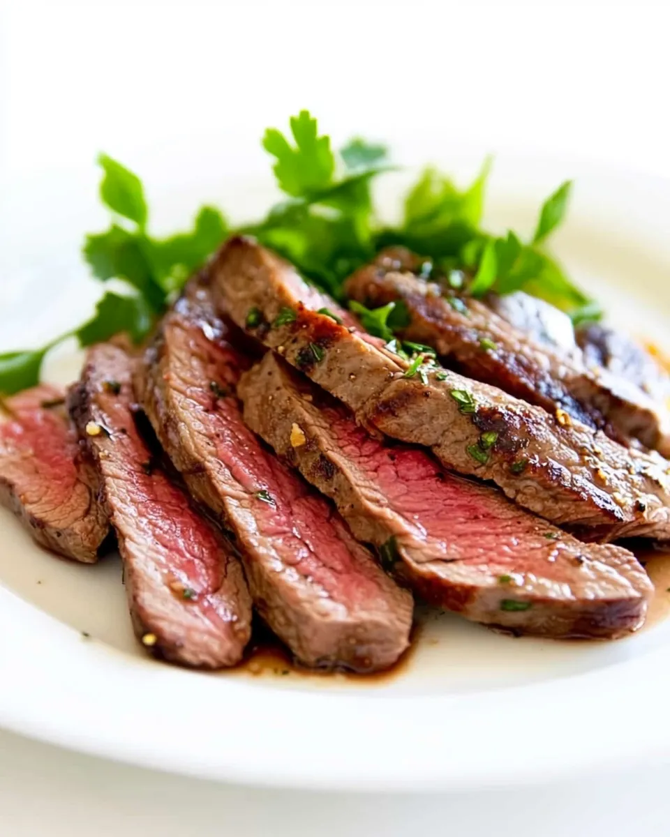 Delicious Orange Ginger Flank Steak image