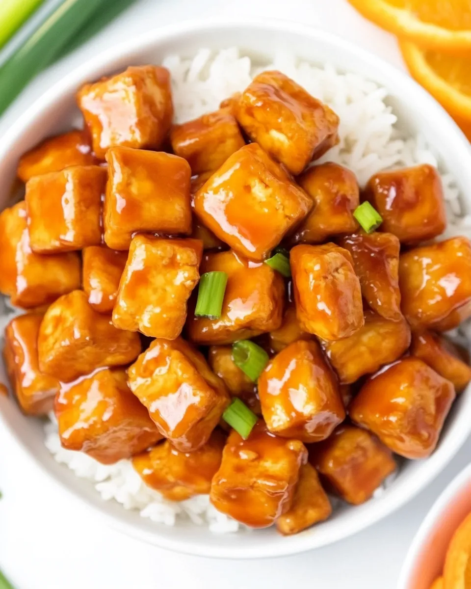 classic Orange Tofu (Vegan Orange Chicken!) image
