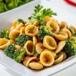 Homemade Orecchiette Pasta with Broccoli photo