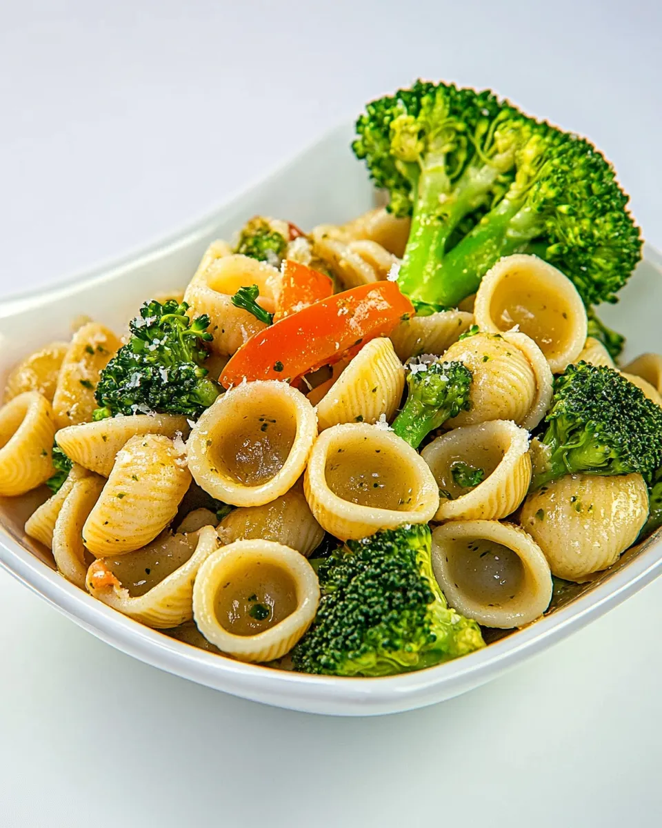 Delicious Orecchiette Pasta with Broccoli plate image