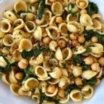 Homemade Orecchiette With Chickpeas And Zaatar photo
