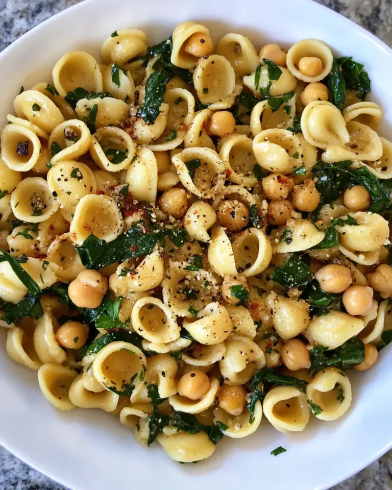Homemade Orecchiette With Chickpeas And Zaatar photo