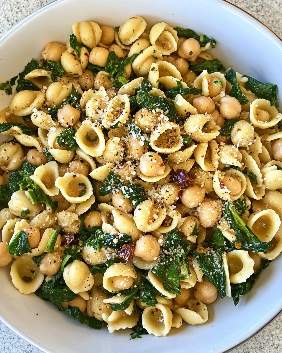 Classic Orecchiette With Chickpeas And Zaatar image